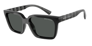 ARMANI EXCHANGE AX4147S 835687 Transparent Grey Men's 56 mm Sunglasses