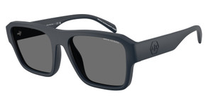 ARMANI EXCHANGE AX4154SU 837187 Matte Blue Grey Men's 56 mm Sunglasses