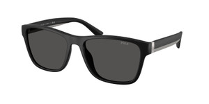 POLO RALPH LAUREN PH4229U 500187 Matte Black Grey Men's 56 mm Sunglasses