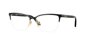 VERSACE VE1304 1433 Black Women's 54 mm Eyeglasses