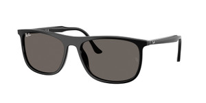 RAY BAN RB2216 901 B1 Black Grey Unisex 61 mm Sunglasses