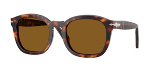 PERSOL PO0082S 24 33 Havana Brown Unisex 54 mm Sunglasses