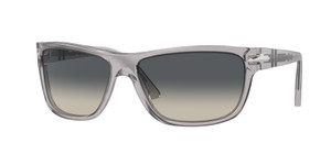 PERSOL PO3342S 309 71 Transparent Grey Gradient Unisex 63 mm Sunglasses