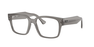 RAY BAN RX7256 8431 Transparent Grey Men's 53 mm Eyeglasses