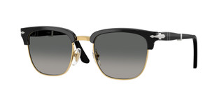 PERSOL PO3375S 122571 Black Grey Gradient Unisex 50 mm Folding Sunglasses