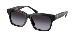 TORY BURCH TY7227D 17098G Black Grey Gradient Women's 55 mm Sunglasses