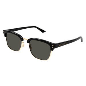 GUCCI GG1897SK 001 Black Grey Men's 54 mm Medium Sunglasses
