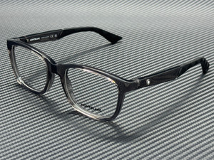 MONT BLANC MB0401O 003 Grey Transparent Men's 55 mm Eyeglasses