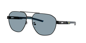 FERRARI FZ5004D 101 72 Matte Black Azure Men's 59 mm Sunglasses