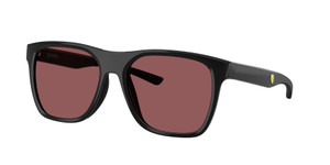 FERRARI FZ6013D 501 1E Black Red Men's 57 mm Sunglasses