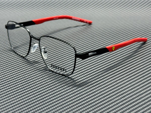 FERRARI FZ7012D 101 Matte Black Men's 55 mm Eyeglasses