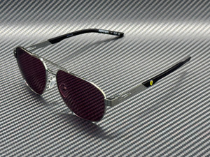 FERRARI FZ5004D 103 1E Silver Red Mirror Men's 59 mm Sunglasses