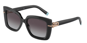 TIFFANY TF4199 80013C Black Grey Gradient Women's 53 mm Sunglasses