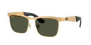 RAY BAN RB3875 927633 Gold Green Unisex 53 mm Sunglasses
