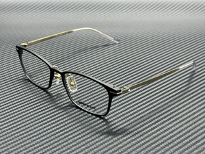MONT BLANC MB0449OJ 001 Matte Black Gold Men's 54 mm Large Eyeglasses