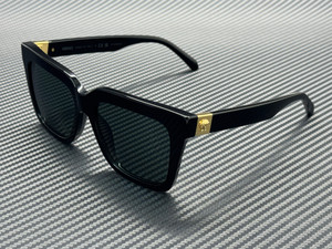 VERSACE VE4498 GB1 87 Black Dark Grey Women's 55 mm Sunglasses