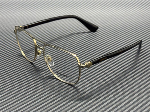 BURBERRY BE1396 1109 Light Gold Brown Men's 56 mm Eyeglasses