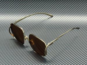 MIU MIU MU A57S ZVN90Q Pale Gold Brown Women's 57 mm Sunglasses