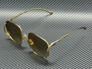 MIU MIU MU A57S 5AK20S Gold Brown Gradient Women's 57 mm Sunglasses