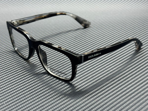 DOLCE & GABBANA DG3432 3403 Black Grey Havana Men's 56 mm Eyeglasses