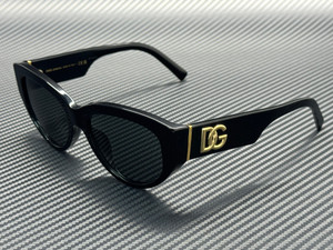 DOLCE & GABBANA DG4514 501 87 Black Dark Grey Women's 55 mm Sunglasses