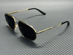 DOLCE & GABBANA DG2328 131387 Gold Grey Men's 59 mm Sunglasses