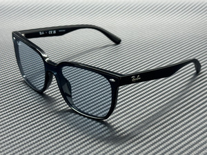 RAY BAN RB4466D 601 72 Black Light Blue Unisex 47 mm Sunglasses