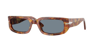 PERSOL PO3385S 106 56 Brown Tortoise Blue Unisex 55 mm Sunglasses