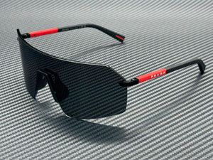 PRADA LINEA ROSSA PS B50S 1BO06F Black Dark Grey Men's 70 mm Sunglasses