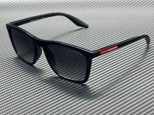 PRADA LINEA ROSSA PS B08S 1AB09U Black Grey Gradient Men's 56 mm Sunglasses