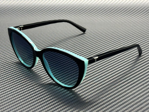TIFFANY TF4251 80559S Black Tiffany Blue Gradient Women's 56 mm Sunglasses