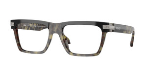 VERSACE VE3354 5456 Brown Havana Men's 57 mm Eyeglasses
