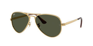 RAY BAN RB3925 001 31 Arista Gold Green Unisex 58 mm Sunglasses