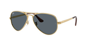 RAY BAN RB3925 001 R5 Arista Gold Blue Unisex 58 mm Sunglasses