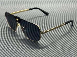VERSACE VE2294 100281 Black Dark Grey Polarized Men's 61 mm Sunglasses