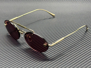 VERSACE VE2295 12521A Pale Gold Violet Women's 56 mm Sunglasses