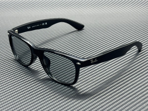 RAY BAN RB2132F 601 R5 Black Light Grey Men's 55 mm Sunglasses