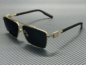 DOLCE & GABBANA DG2336 02 87 Gold Dark Grey Men's 59 mm Sunglasses