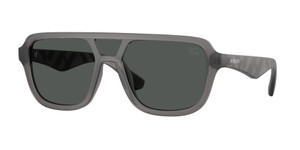 BURBERRY BE4474U 421387 Matte Grey Dark Grey 62 mm Men's Sunglasses