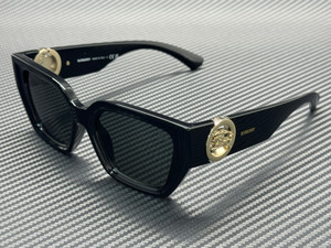 BURBERRY BE4472U 300187 Black Dark Grey Women's 53 mm Sunglasses