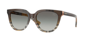 BURBERRY BE4469 420211 Check Sand Grey Gradient Women's 53 mm Sunglasses