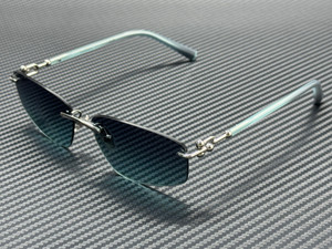 TIFFANY TF3114 60012G Silver Azure Grey Gradient Women's 59 mm Sunglasses