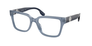 TORY BURCH TY2168U 2076 Milky Jean Blue Women's 53 mm Eyeglasses