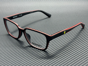 FERRARI FZ8029D 757 Black Matte Red Men's 54 mm Eyeglasses
