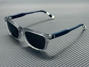 POLO RALPH LAUREN PH4240U 631787 Shiny Grey Dark Grey Men's 54 mm Sunglasses