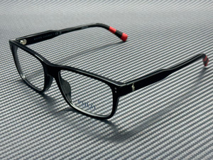 POLO RALPH LAUREN PH2302U 5001 Shiny Black Men's 57 mm Eyeglasses