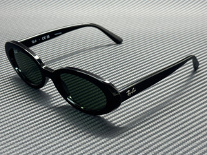 RAY BAN RB2223 901 31 Black Green Unisex 54 mm Sunglasses
