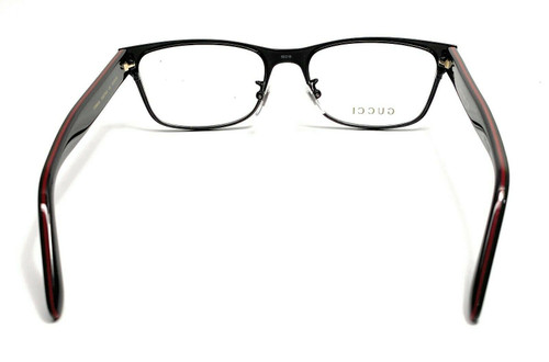 GUCCI GG0274OJ 001 Black Rectangle Square Unisex Eyeglasses Frame