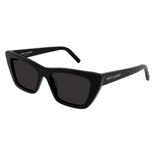 SAINT LAURENT SL 276 MICA 001 Black Cat Eye Women's 53 mm Sunglasses