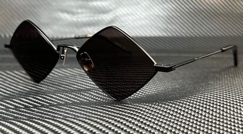 SAINT LAURENT SL 302 Lisa 002 Black Square Unisex 55 mm Sunglasses